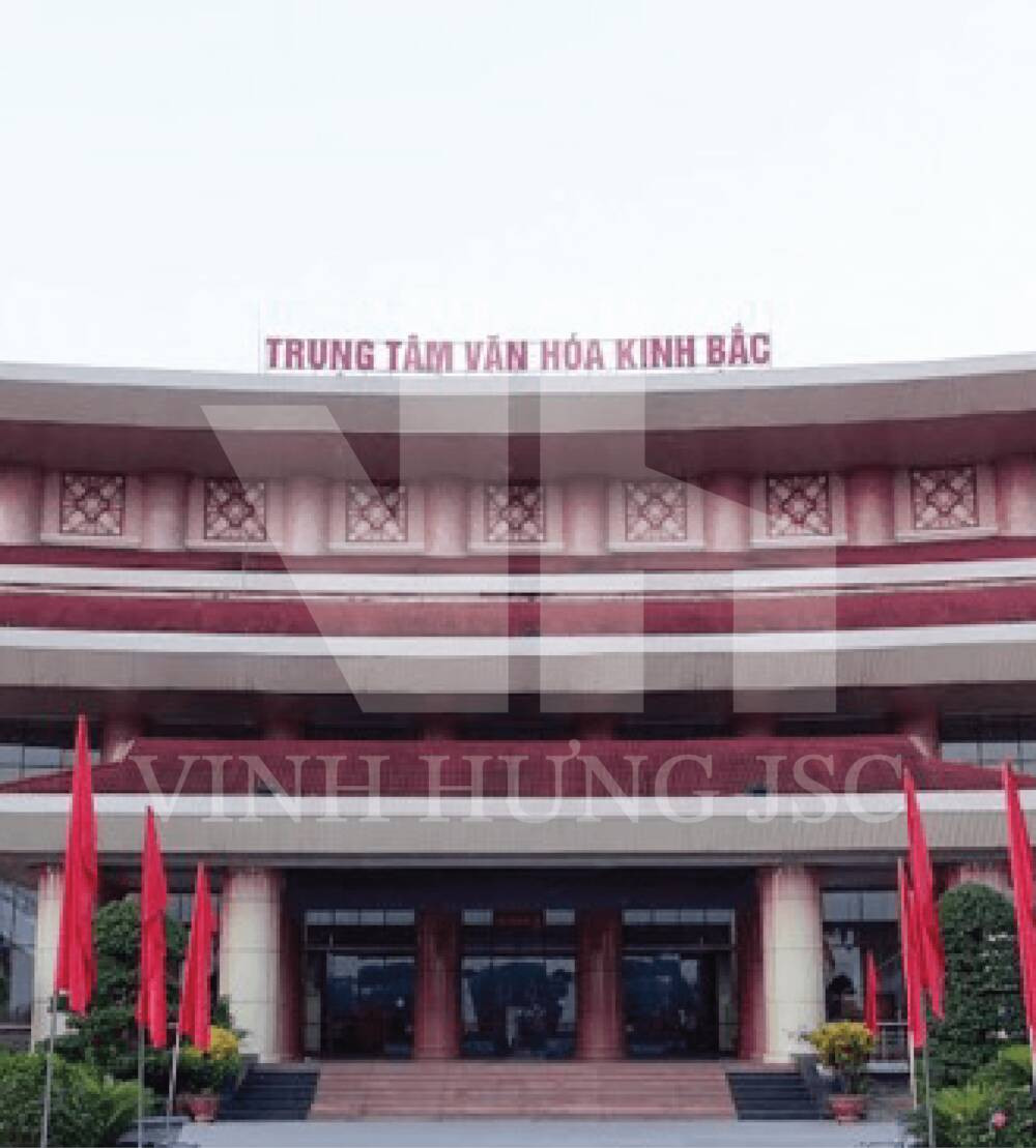 Trung tâm văn hóa Kinh Bắc - Công trình văn hoá tiêu biểu